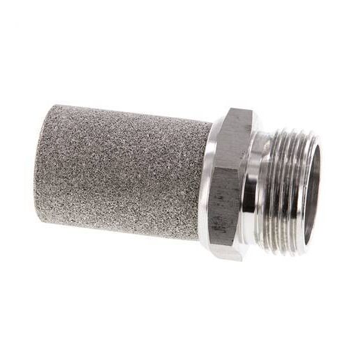 Silencieux Pneumatique En Acier Inoxydable G1''
