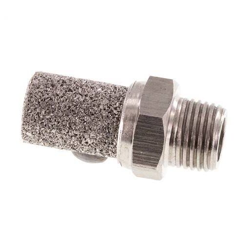 Silencieux Pneumatique En Acier Inoxydable Npt 1/8''