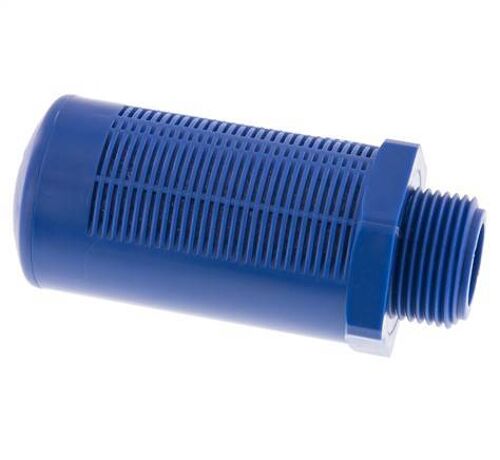 Silencieux Pneumatique En Plastique G1'' Auto-Nettoyant Remplissage De Granulés