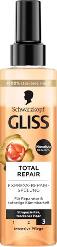 Gliss Express Repair Apr¿¿S-Shampoing R¿¿Parateur (200 Ml) Pour Un D¿¿M¿ºlage Imm¿¿Diat Et Une Protection Contre La Casse Des Cheveux, Apr¿¿S-Shampoing Avec Protection Thermique Jusqu'¿¿ 230 ¡Ãc 