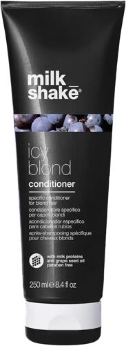 Icy Blond Conditioner 250 Ml, Conditionneur Sp¿¿Cifique Anti-Jaune Pour Cheveux Blonds Ou D¿¿Color¿¿S, Avec Pigment Noir, Made In Italy 