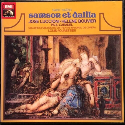 Samson Et Dalila "Jose Luccioni-Helene Bouvier" - Coffret 3 Vinyles Lp
