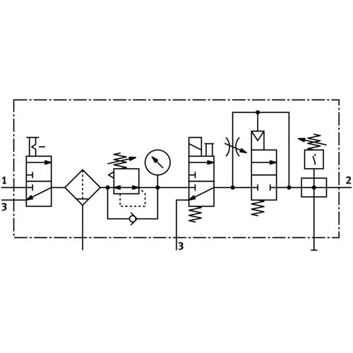 Festo Unité De Conditionnement G3/4'' 2.5-12bar 4900l/min 40µm Maxi - 185789