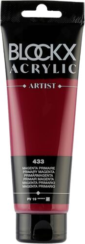 Acrylique Fine Semi-opaque et Satin¿¿e - Magenta primaire PV 19 - 120ml
