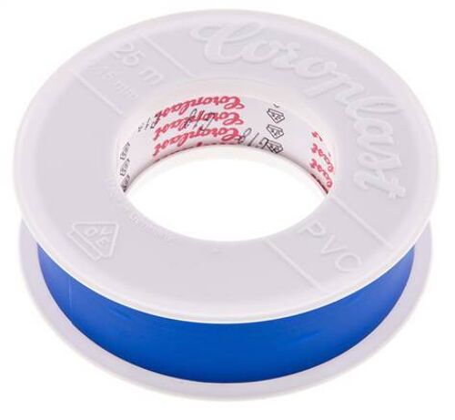 Ruban d'isolation électrique testé par VDE 25mm/25m Bleu