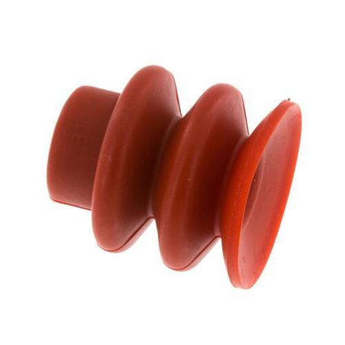 Soufflet 30mm Silicone Rouge Ventouse Course 13mm