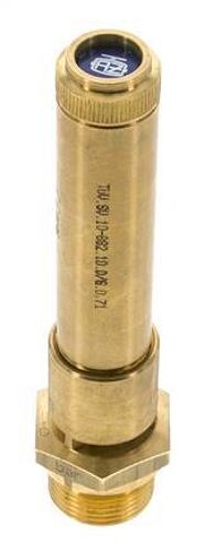 G Soupape de sécurité préréglée en laiton 3/4'' 43 bar (623.67 psi) DN 10