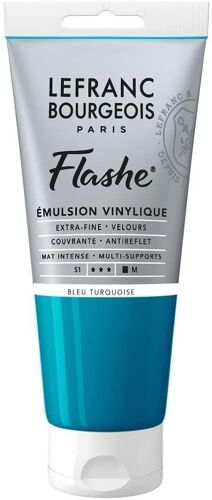 Flashe Acrylique Tube 80ml Bleu Turquoise