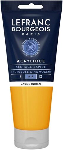 Acrylique Fine Tube 200ml Jaune Indien