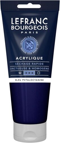 Acrylique Fine Tube 200ml Bleu Phtalocyanine