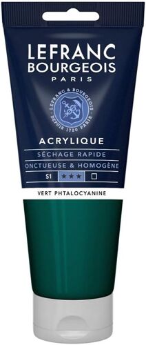 Acrylique Fine Tube 200ml Vert Phtalocyanine