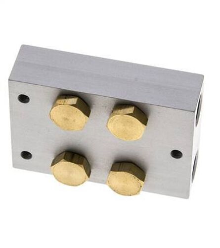 Manifold 2-Stations 5/2 5/3way Airtec M04/P04