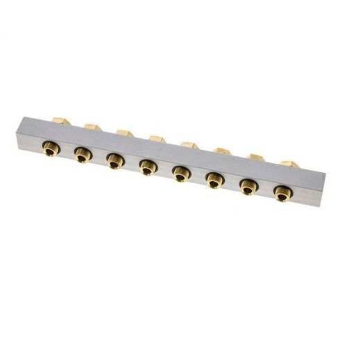Manifold 8-Stations 3/2 5/2 5/3way Airtec M04/P04