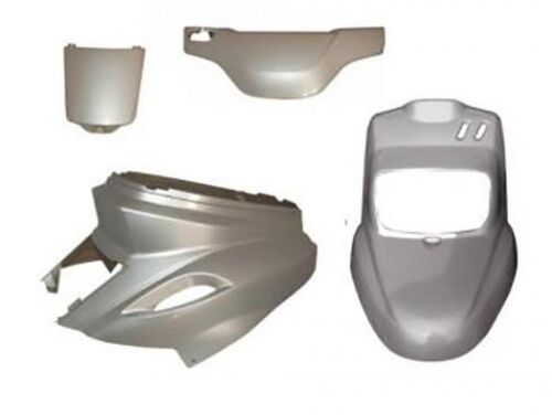 Kit Carénage One Pour Scooter Mbk 50 Spirit 2004 À 2010 4 Pièces Noir Neuf