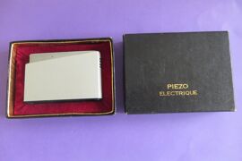 Briquet De Table À Gaz Piezo Electrique Ken 74 Vintage