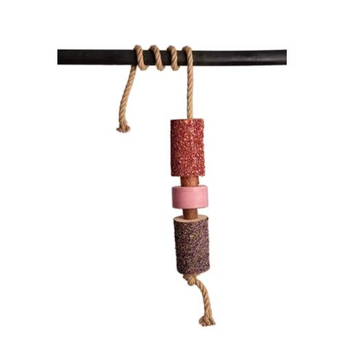 Jouet Pour Cheval En Bois Relaxant Pour Cheval Avec Pierre À Sel Grooming Deluxe Tu Mixte Multicolore
