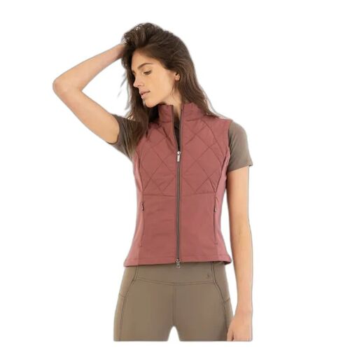 Doudoune Sans Manches Femme Br Equitation Iris M Femme Rouge
