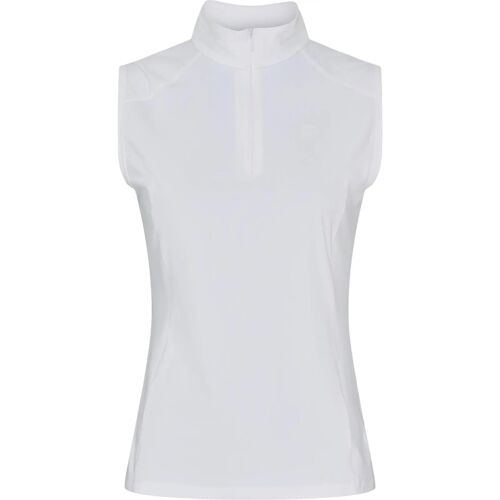 Polo De Concours Sans Manches Femme Catago Teodora L Femme Blanc