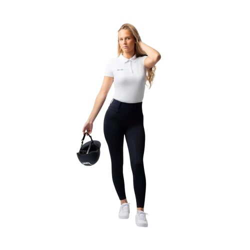 Pantalon Équitation Full Grip Femme Horze Anya 38 Femme Bleu