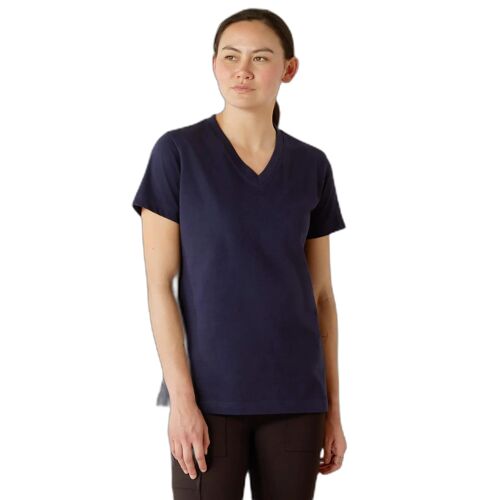 T-Shirt Femme Ariat Rebar Cotton Strong L Femme Bleu