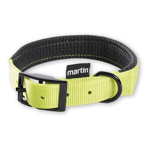 Collier Pour Chien Confortable Nylon Classique Martin Sellier M 20/45 Cm Mixte Vert