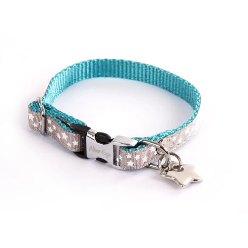 Collier Pour Chien Etoiles Alter Ego Xs Mixte Gris