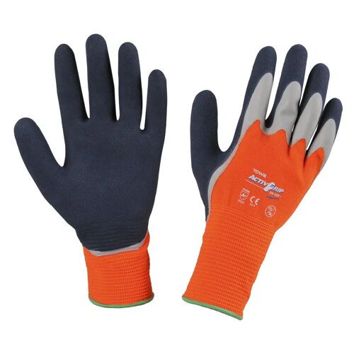 Gants d¿atelier tricot fin Kerbl ActivGrip XA329 Taille 11 Mixte Orange