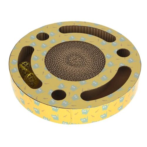 Griffoir Pour Chat Avec Catnip Kerbl Jokey 5,5x33,5 Cm Mixte Jaune