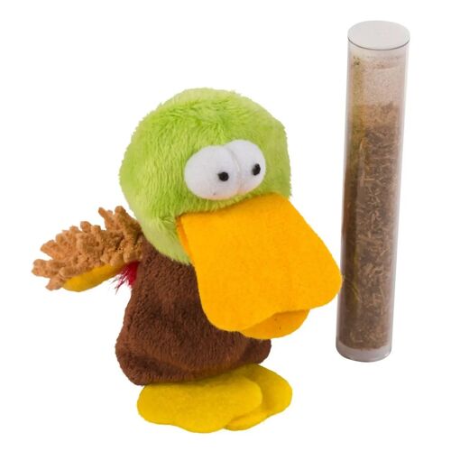Jouet Peluche Pour Chat Canard Avec Catnip Kerbl (X1) 9 Cm Mixte Multicolore
