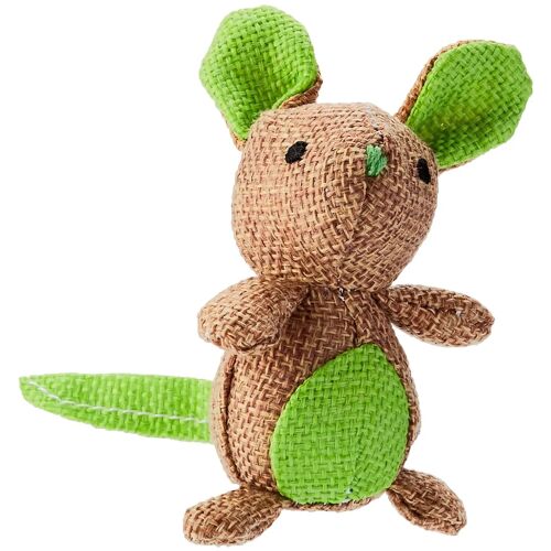 Souris Lin Kerbl Nature (X1) 7x9,5 Cm Mixte Vert
