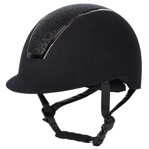 Casque D'équitation Harry's Horse Regal Velvet Sparkle 58/60 Mixte Noir