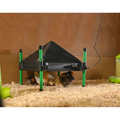 Rabat De Protection Pour Plaque Chauffante Kerbl 30x30 Cm Mixte Noir