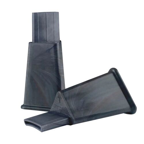 Kit De 4 Supports De Mangeoire Pp Recyclé Kerbl 8 Cm Mixte Gris