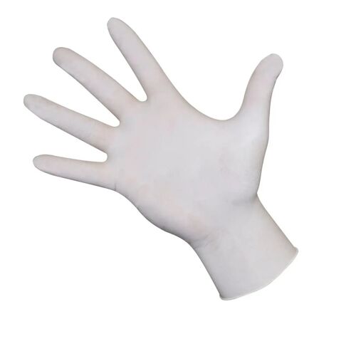 Boîte de gants à usage unique Kerbl Latex Classic (x100) Taille 9,5/10 Mixte Blanc