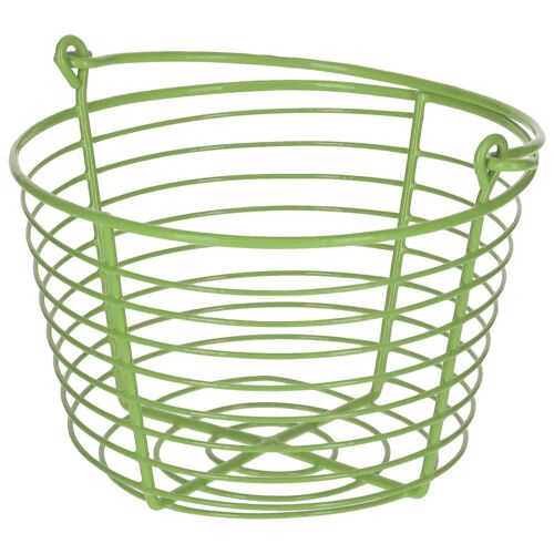 Panier à ?ufs en métal Kerbl 15,5x21 cm Mixte Vert