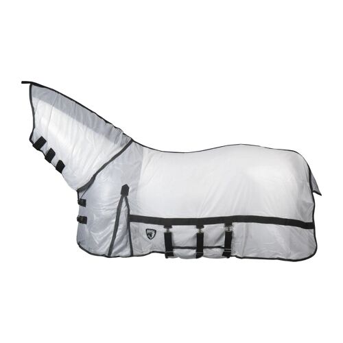 Chemise Anti-Mouches En Mesh Avec Couvre-Cou Horka 145/195 Cm Mixte Blanc