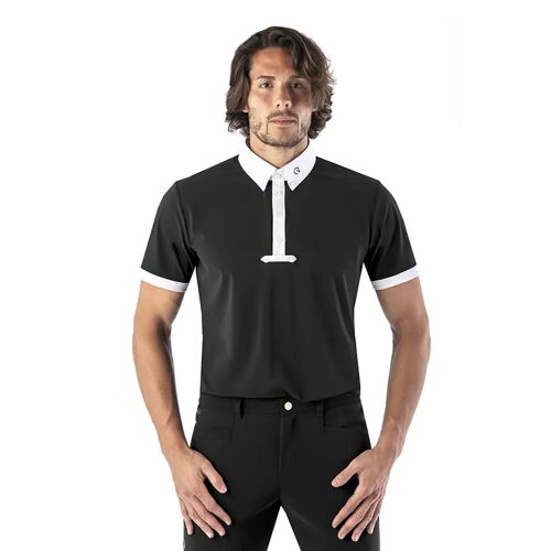 Chemise De Concours Équitation Ego 7 40 Male Noir