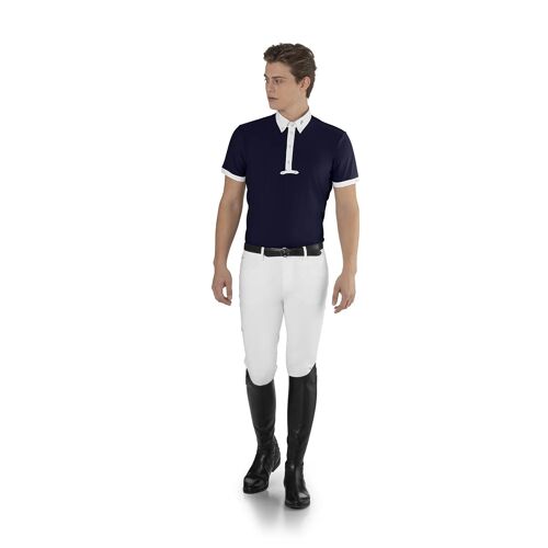 Chemise De Concours Équitation Ego 7 38 Male Bleu