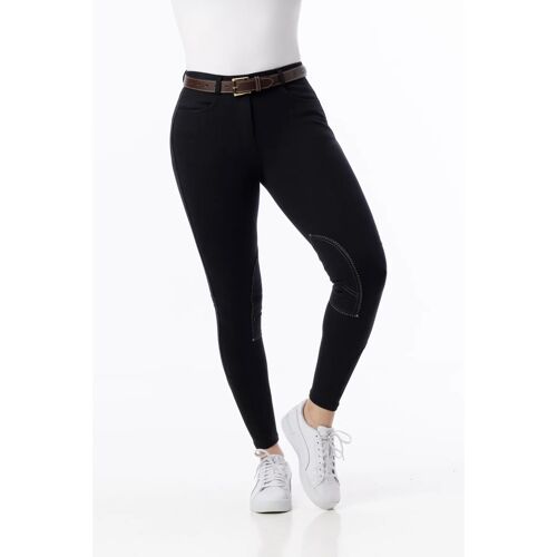 Pantalon Équitation Enfant Riding World Alexandrie 4 Ans Mixte Noir