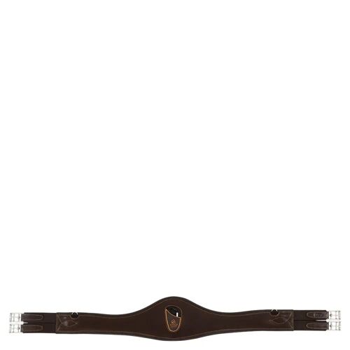 Sangle Pour Cheval Anatomique En Cuir Et Gel Acavallo 140 Cm Mixte Marron