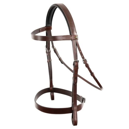 Bridons De Chasse Équitation Br Equitation Kempston Cob Mixte Marron