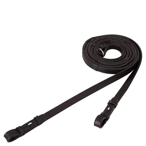 Rênes Pour Cheval En Cuir Antidérapant Bouchons Aveugle Br Equitation Full Mixte Noir