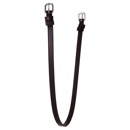 Sous-Gorge Cheval Avec 2 Boucles Rond Br Equitation Poney Mixte Noir