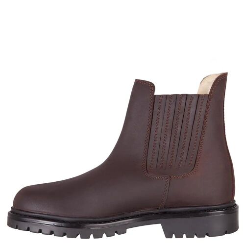 Chaussures Boots D'équitation En Cuir Pour Hiver Br Equitation Jodhpur Alaska Iimixte Marron