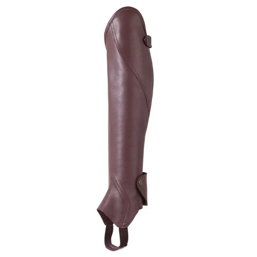Mini-Chaps En Cuir Br Equitation Latenzo L Short Mixte Marron