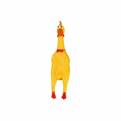 Jouet Pour Chien - Poulet Caoutchouc Enfant Softee Tu Mixte Jaune