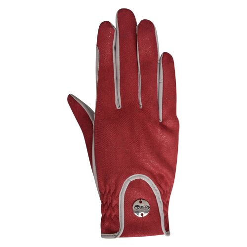 Gants D'équitation Femme Hv Polo Kennet Xl Femme Rouge