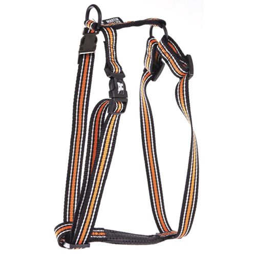 Harnais Pour Chien Trio Classic Nylon Martin Sellier S 16x35/50 Cm Mixte Orange