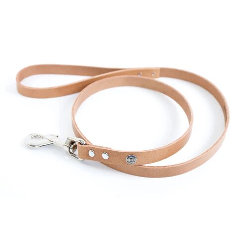 Laisse Pour Chien En Cuir Classique Martin Sellier 16/1 M Mixte Beige