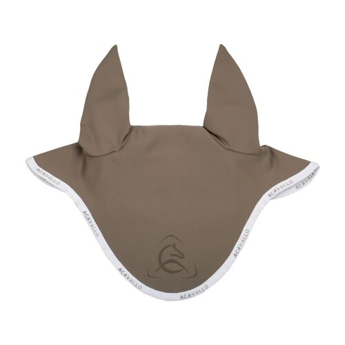 Bonnet Anti-Mouches Pour Cheval Acavallo Lycra Tu Mixte Marron